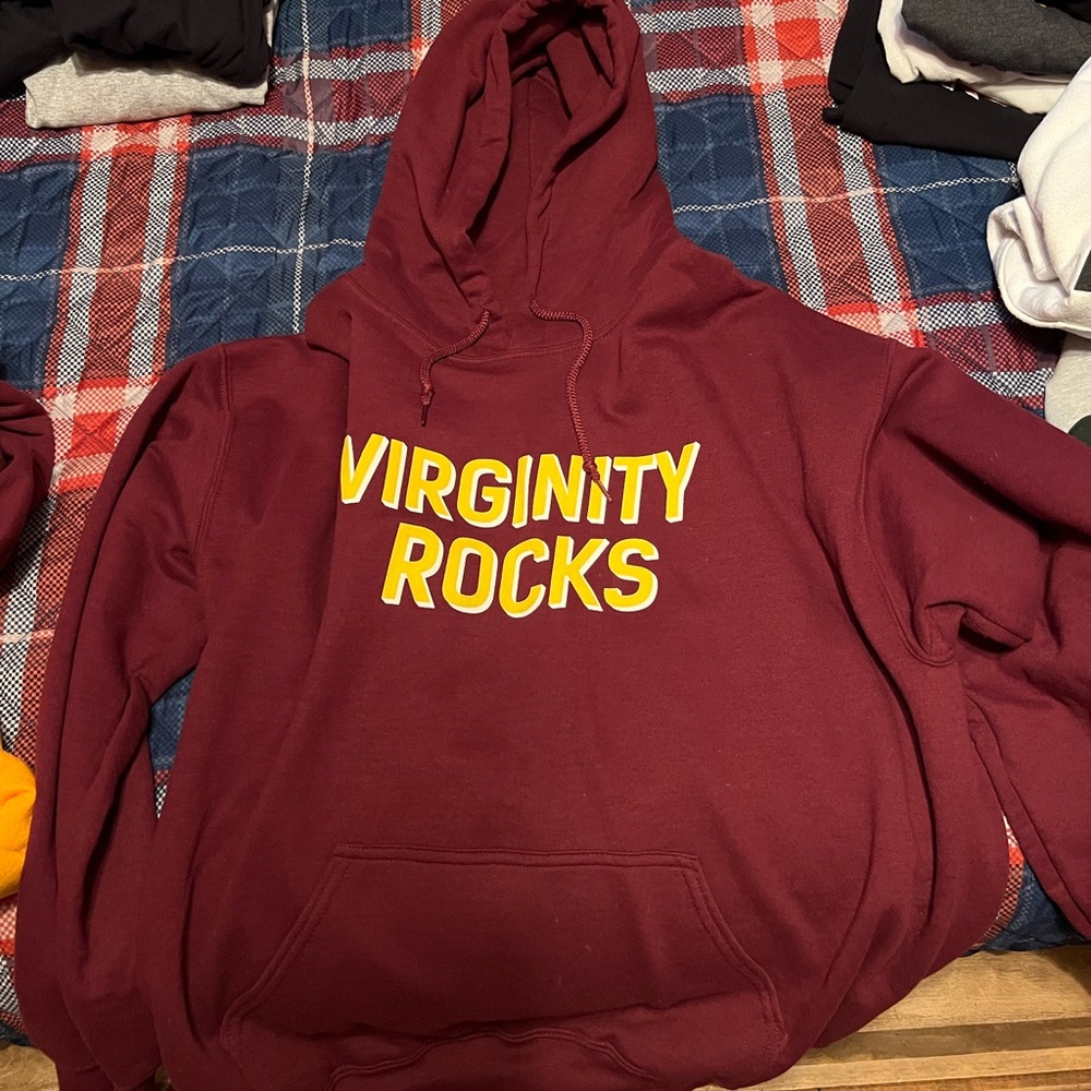 Virginity Rocks Hoodie